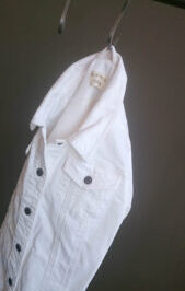 White Denim /Skirt/Jacket/Pants/Salopette //GIRLS_4-14 YRS ///Sustainable Production w. Organic Fabric