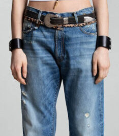 Leather Belts /Jeans //Girls //Classic wild west buckle set