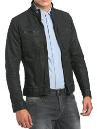 Denim Jeans Jacket /MEN //Sport ///XS>XXL sizes /Blue and Black denim